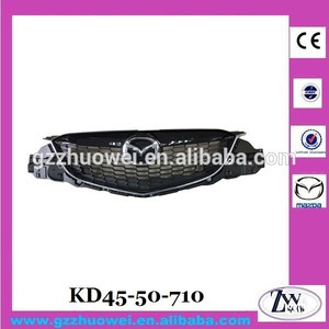 Top qualité auto <span class=keywords><strong>grille</strong></span> de <span class=keywords><strong>radiateur</strong></span> de voiture chrome <span class=keywords><strong>grille</strong></span> avant pour mazda cx-5 kd45-50-710 kd45-50-710e - Product Image 1