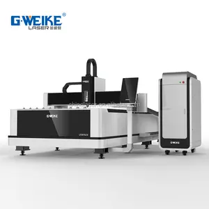 Gweike LF3015E baru 300 w 500 w 1000 w cnc laser cutting logam mesin pembuatan