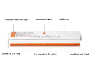 Mini เครื่องใช้ในครัวเรือนอาหารสูญญากาศเครื่องซีล
