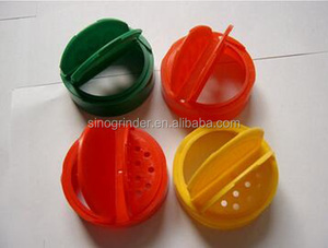 Épices en plastique différents types bouchon à vis en haut flip top bouteille couvercle - Product Image 3