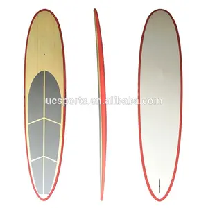 Hot Stand up paddle board 12 '"* 32" * 4 3/4 "di Bambù Impiallacciatura Epossidica Stand up paddle SUP tavole