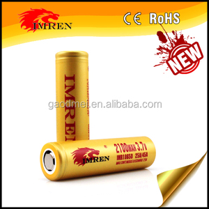 Acción fresca! OEM servicio más nuevo 18650 imren 2100 mAh 45 awith precio barato para <span class=keywords><strong>vapor</strong></span> mod IMR recargable de litio directa - Product Image 3
