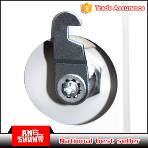 BAS-024 מכירה לוהטת שינוי חדר משמש 2 דלת מתכת בד מלתחה עם מראה - Product Image 6