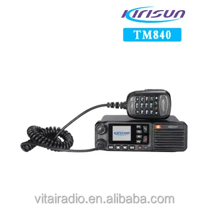 Kirisun TM840 (DM850) 디지털 DMR 라디오 GPS 기능 IP54 방수 DMR 워키 토키