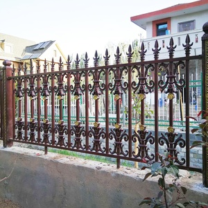 Conception <span class=keywords><strong>de</strong></span> garde-corps en fer forgé, panneau <span class=keywords><strong>de</strong></span> <span class=keywords><strong>balcon</strong></span> <span class=keywords><strong>de</strong></span> jardin en acier galvanisé, clôture métallique - Product Image 5