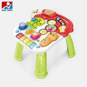 Set Multifunzione 2 in 1 per Bambini: Tavolo Didattico e <span class=keywords><strong>Girello</strong></span> Musicale Sicuro - Product Image 2