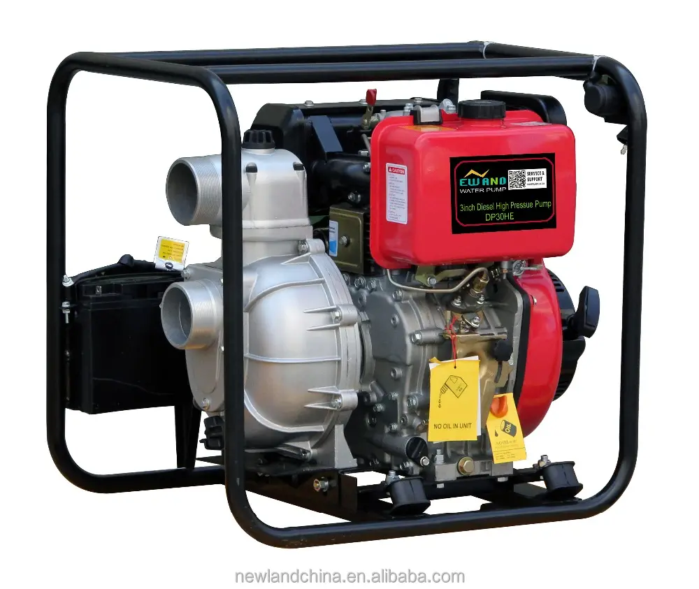 Hochdruckwasserpumpe, 3 zoll, 188FA dieselmotor für die brandbekämpfung