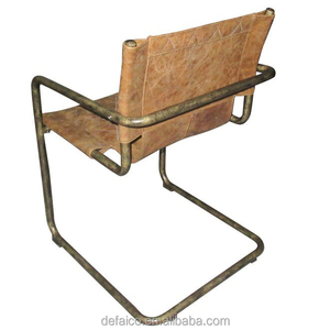 Base de metal de <span class=keywords><strong>alta</strong></span> calidad comedor Silla de cuero - Product Image 5