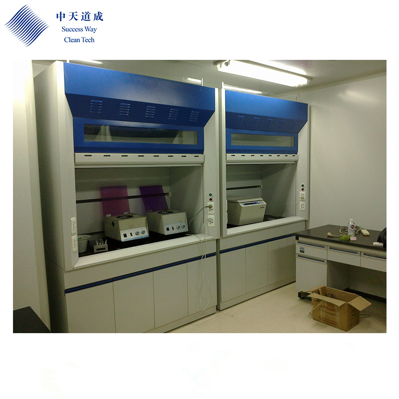 CE сертифицированный лабораторный стальной вытяжной шкаф