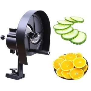 Máquina rebanadora de frutas, rebanadora de virutas de plátano, máquina cortadora de virutas de limón, gran oferta