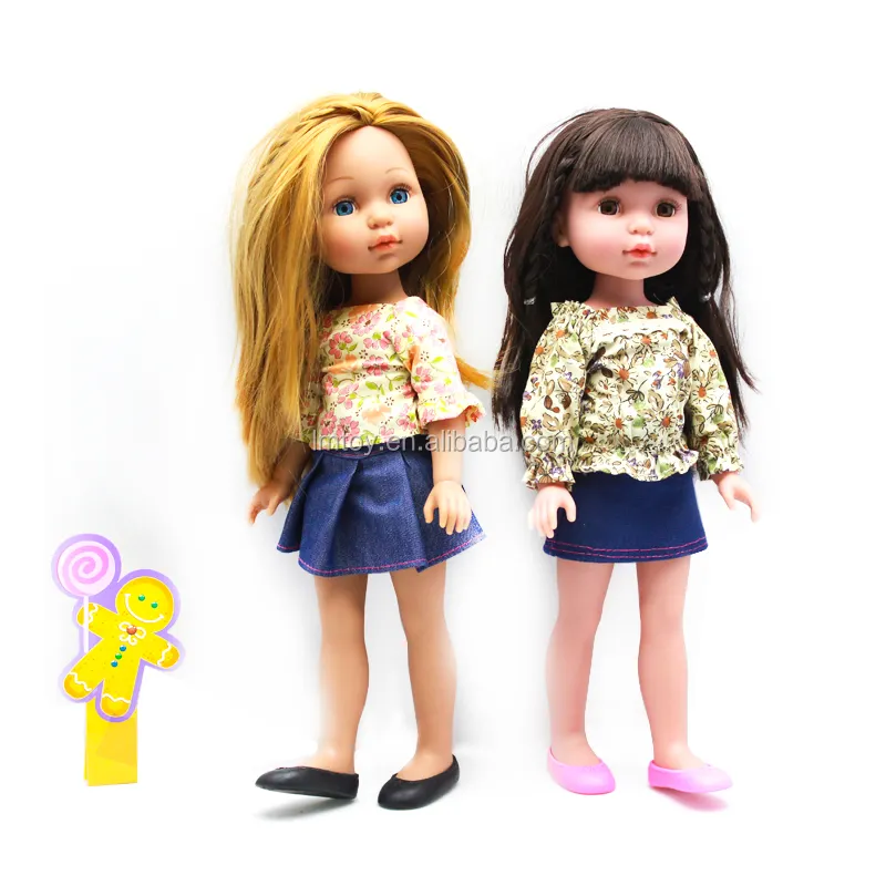 उच्च गुणवत्ता 13 "फैशन छोटी लड़की के लिए ओरिएंट बच्चों फैशन बच्ची गुड़िया खिलौना