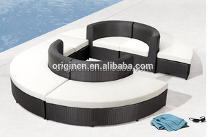 2015 balcón exterior <span class=keywords><strong>ronda</strong></span> seccionales muebles curvos set jardín sofá <span class=keywords><strong>de</strong></span> mimbre baratos - Product Image 1