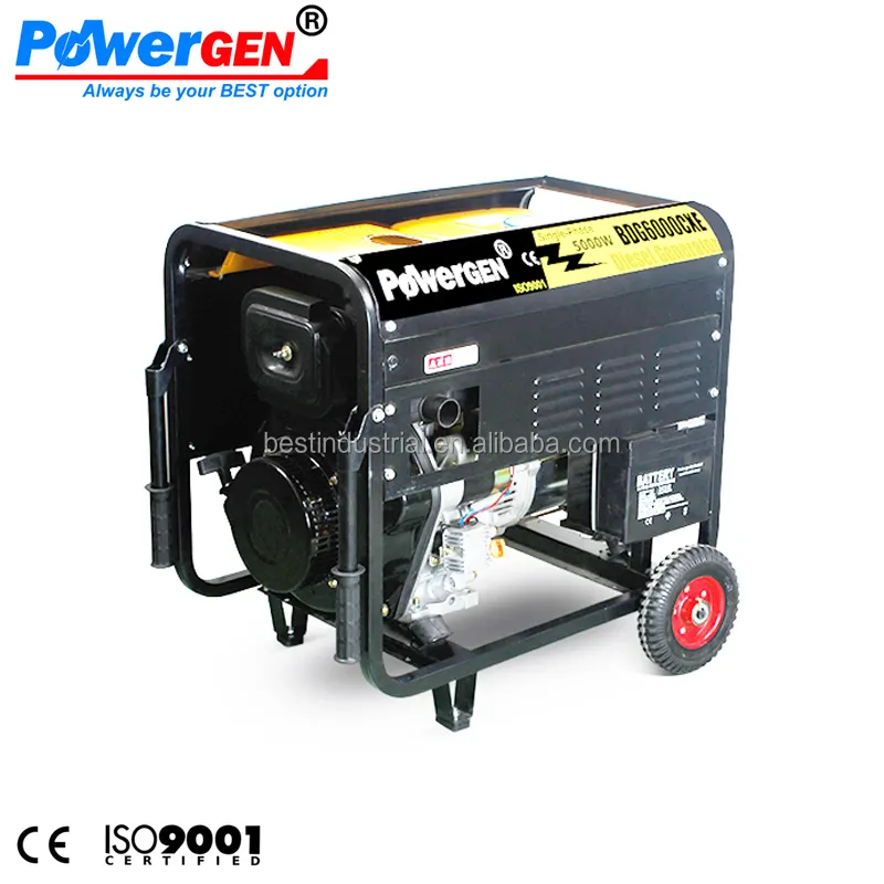 ¡Mejor Vendedor! POWERGEN-generador diésel de marco abierto, 50Hz, buen precio, Super rendimiento, refrigerado por aire