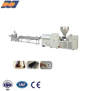 Pvc Tpv Tpe Plastic Afdichting Band Extrusie Lijn Plastic Seal Profiel Extruder Machine