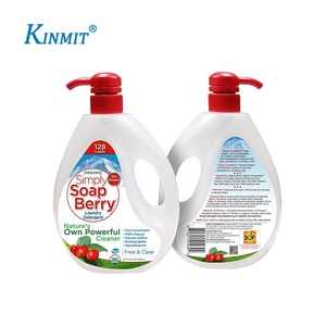 Kinmit Tùy Chỉnh In Chất Lỏng Chất Tẩy Rửa Chai Nhãn Dán Nhãn, Không Thấm Nước Nhãn Chai Cho Chất Lỏng Xà Phòng - Product Image 2