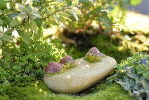 Decorazione <span class=keywords><strong>da</strong></span> <span class=keywords><strong>Giardino</strong></span> a Forma di Tartaruga <span class=keywords><strong>in</strong></span> <span class=keywords><strong>Pietra</strong></span> con Muschio, Decorazione per <span class=keywords><strong>Giardino</strong></span> Cinese - Product Image 3