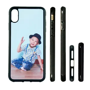 Lowest price Blank case cover 2D TPU+PC Sublimation Phone Case For Iphone X Xs Max