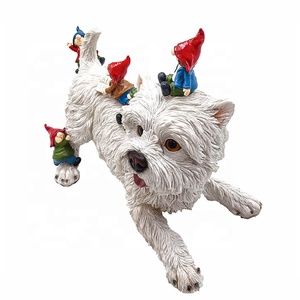 China Manufacturer Resin Unique Custom Design Dog <strong>Funny</strong> Garden <strong>Gnomes</strong> - Product Image 3
