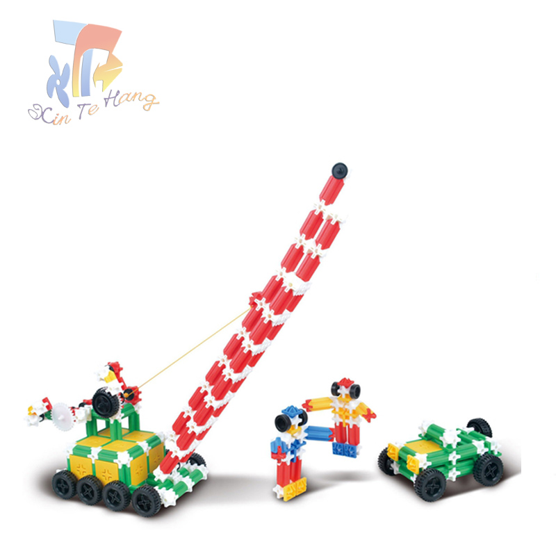 Детей веселые развивающие строительные блоки