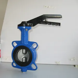 D71X-16C-DN65 manual Wafer type butterfly valve