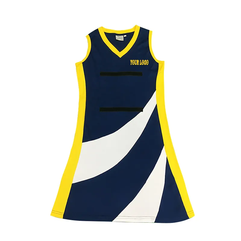 Sublimation Netball Kleid Günstige Mädchen Netball Uniformen