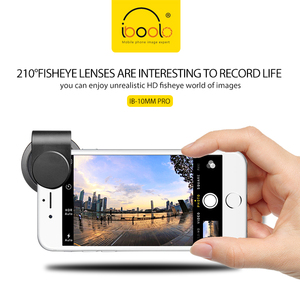 Lente PRO Super Fisheye de 210 Grados y 10 mm con Clip para Cámara Dual IBOOLO - Product Image 6