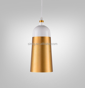 Simig illuminazione Moderna <span class=keywords><strong>paralume</strong></span> in alluminio E27 colore <span class=keywords><strong>dorato</strong></span> lampada a Sospensione per la casa illuminazione decorativa - Product Image 3