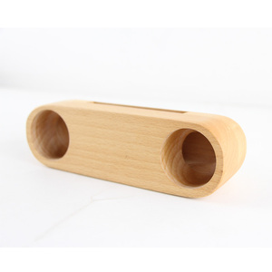Soporte amplificador pasivo de madera Natural, altavoz de madera para sistema de cine en casa - Product Image 4