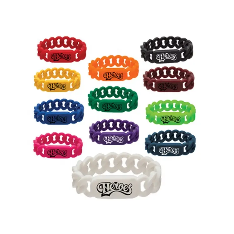 Bracelet promotionnel en silicone personnalisé pour enfants