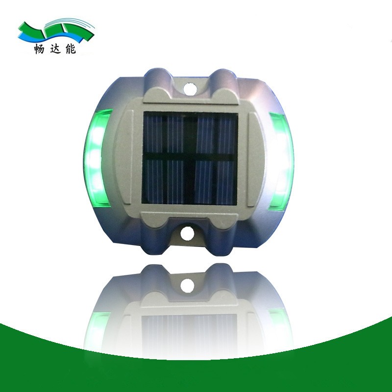 Aluminum Solar LED Dock Light Outdoor IP67 Road Stud 150MA LED Solar Dock Light
