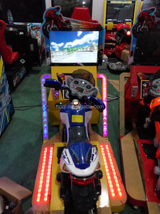 NQR-A01 enfants voiture de course simulateur de conduite TT moteur jouer jeux de course de voiture pour la zone de jeu - Product Image 6