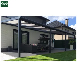 Waterproof Outdoor Aluminum Frame Polycarbonate Canopy balcony awning patio covering