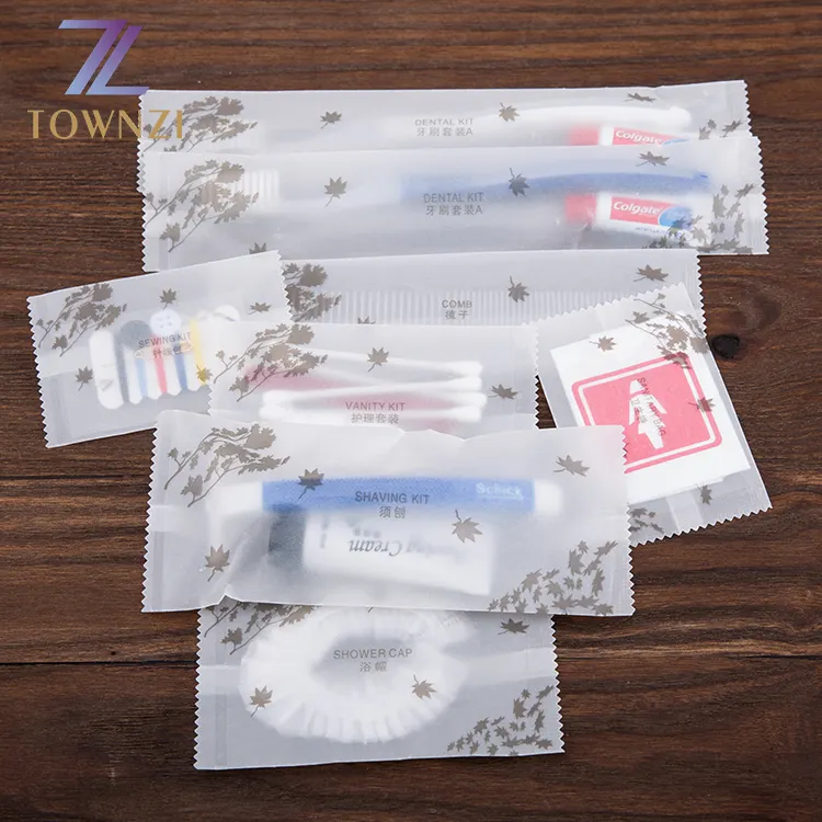 5 Star Hotel Wholesale Dental Kit Travel Kits Disposable Paper Packing Hotel Amenities Sets