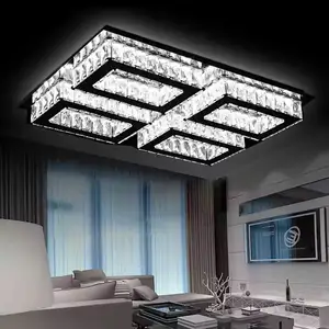 Modern Decorative Lighting Home Bedroom Living Room Crystal Lights Led Ceiling Light