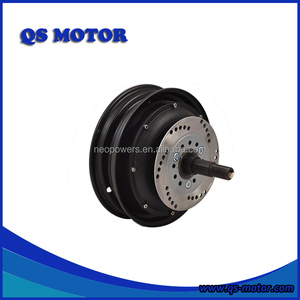 มอเตอร์ QS ขนาด 10 นิ้ว 1500 วัตต์ แบบเพลาเดียว 48V/60V/72V มอเตอร์ฮับในล้อสำหรับรถสามล้อไฟฟ้า (45H) รุ่น V2 - Product Image 2