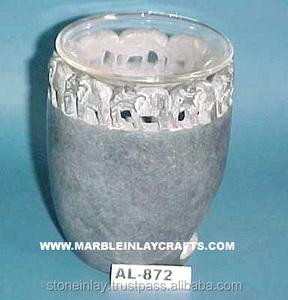 Natural Soapstone Aroma Oil Burner Handcrafted Items - Product Image 1