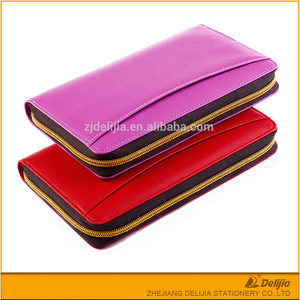 Oficina de negocios barato cerradura de <span class=keywords><strong>la</strong></span> cremallera agenda organizador con <span class=keywords><strong>la</strong></span> calculadora - Product Image 4