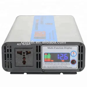 1500 watt dc ac güç inverteri 12v 24v 110v 220v saf sinüs dalgası 1500 w güç inverteri