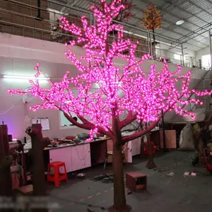 屋外装飾LED桜の木ライト付き