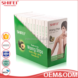 SHIFEI nuevos productos desechables cuerpo <span class=keywords><strong>bandas</strong></span> de cera depilatoria para mujer - Product Image 2