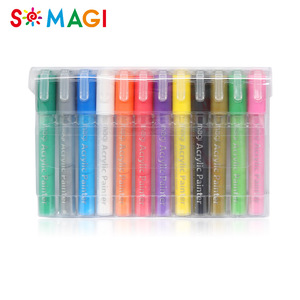 Moderne conception 12 pièces riche couleur <span class=keywords><strong>fine</strong></span> point <span class=keywords><strong>craie</strong></span> <span class=keywords><strong>marqueur</strong></span> de peinture acrylique pour tasses - Product Image 4