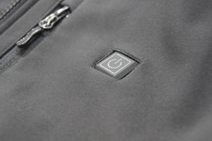 Veste chauffante à capuche imperméable pour homme de haute qualité, dernier design, la plus tendance, fermeture éclair, pour l'hiver - Product Image 6