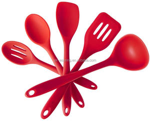Multi-Couleur Résistant À La Chaleur Silicone Cuisine Ustensile de Cuisine <span class=keywords><strong>Bbq</strong></span> - Product Image 5