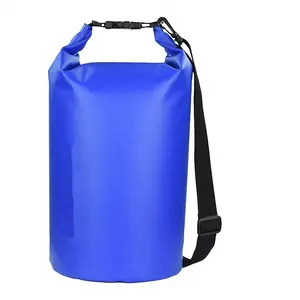 Yüzen TPU kaplı su geçirmez kuru çanta sırt çantası rulo üst okyanus paketi kamp yürüyüş kuru çanta