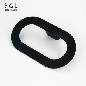 <span class=keywords><strong>Porte</strong></span>-serviettes mural noir mat en aluminium, ajusté, pour <span class=keywords><strong>salle</strong></span> <span class=keywords><strong>de</strong></span> <span class=keywords><strong>bain</strong></span> et toilette - Product Image 4