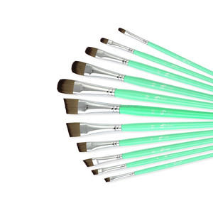 Profesional <span class=keywords><strong>6</strong></span> unids/set 11 unids/set Nylon Acuarela Pelo Sintético Pinceles Artista para Artistas de Estudio - Product Image 3