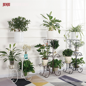 <span class=keywords><strong>Support</strong></span> de planteur en bambou, stand pour Pot de fleurs de haute qualité, réglable, intérieur, 12 pièces - Product Image 1