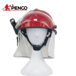 Casque de sauvetage incendie Shanghai <span class=keywords><strong>PENCO</strong></span> 2021 Nouveau EN443 Casque de sauvetage pour pompiers Casque de sauvetage pour pompiers avec lunettes de sécurité - Product Image 3