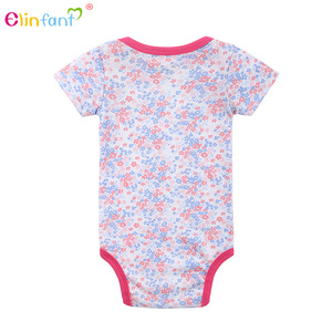 La alta calidad barata personalizada 0-12M hizo punto el mameluco de la ropa del bebé - Product Image 3