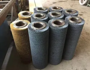 磨料丝/钢丝/非织造布用于木制中国的鼓轮刷